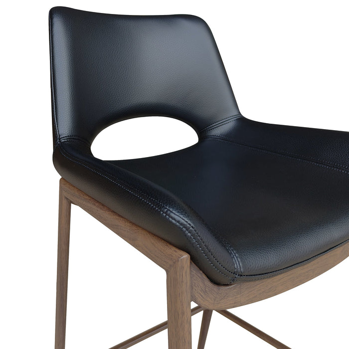 Icona 30" Bar Stool Black Walnut