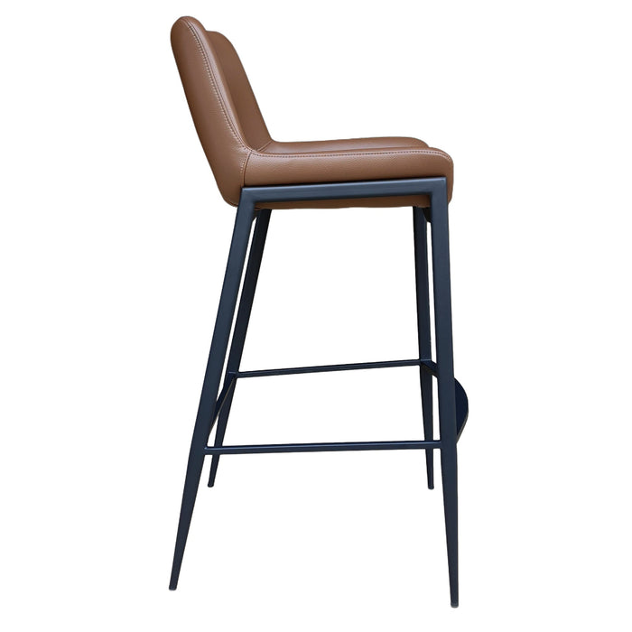 Icona 30" Bar Stool Saddle Black