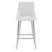 Devo 26" Counter Stool, Set of 2, in White - Furniture Depot