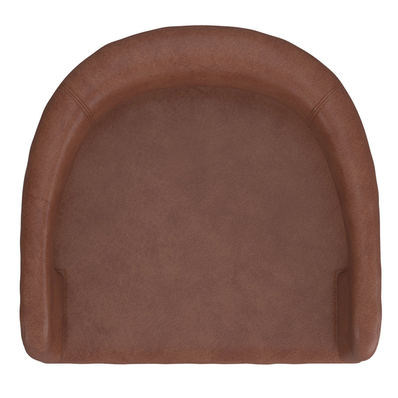 Crimson 26'' Counter stool , set of 2, in Saddle