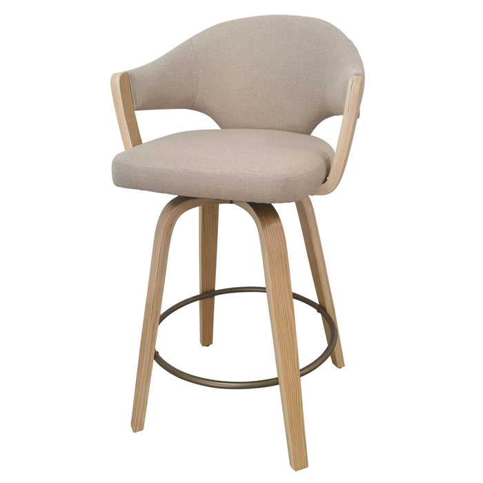 Freya 26'' Counter Stool Toffee Natural