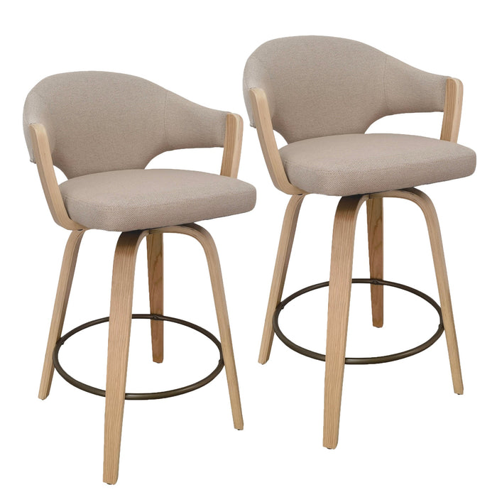 Freya 26'' Counter Stool Toffee Natural