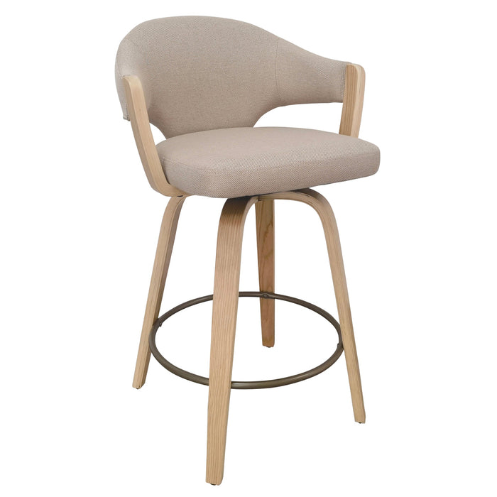 Freya 26'' Counter Stool Toffee Natural