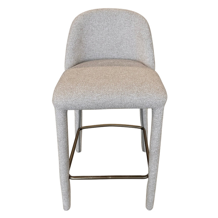 Kiara 26'' Counter Stool Beige Set of 2