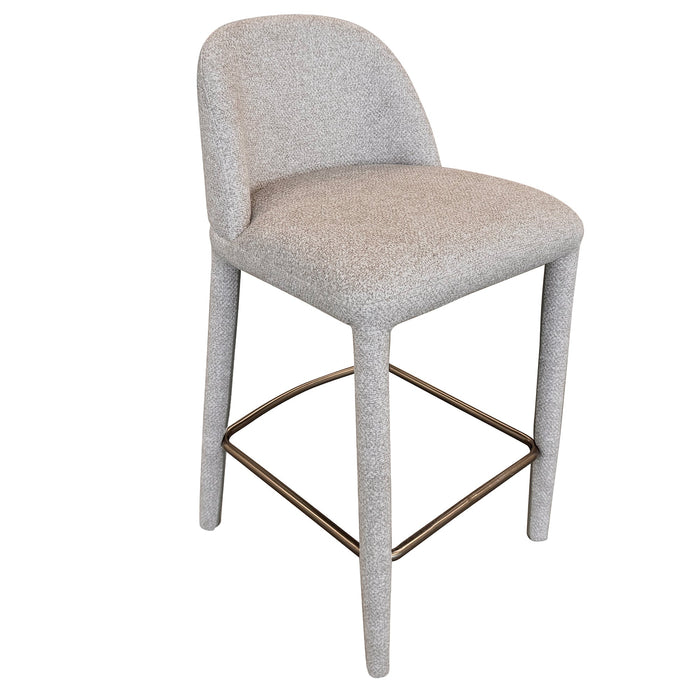 Kiara 26'' Counter Stool Beige Set of 2