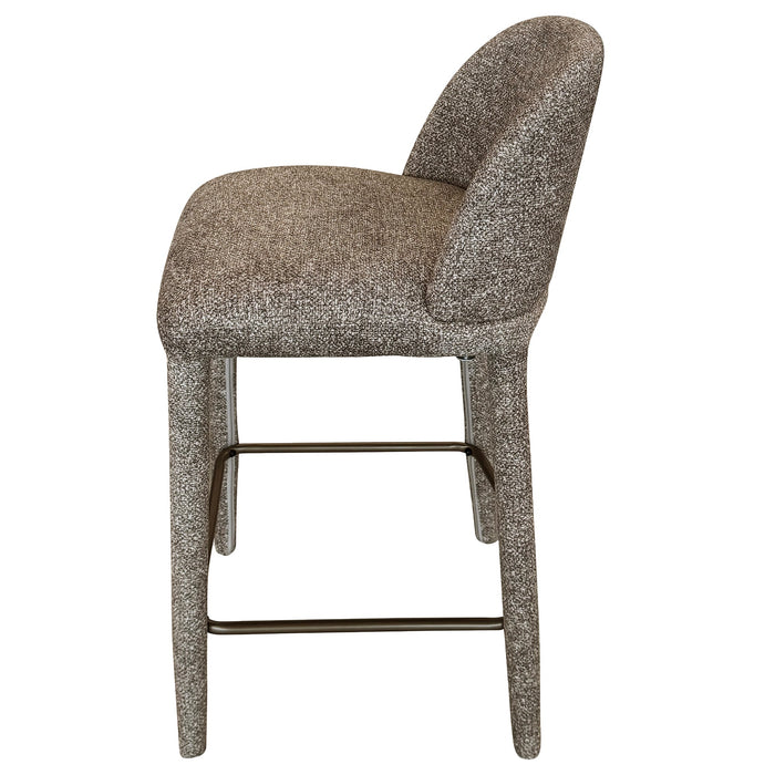 Kiara 26'' Counter Stool Brown Set of 2