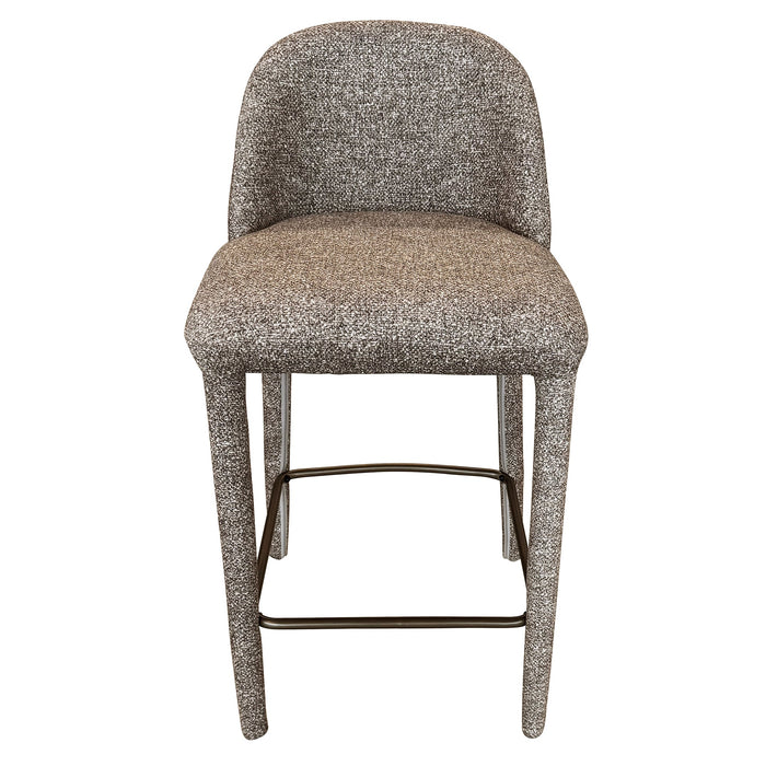 Kiara 26'' Counter Stool Brown Set of 2