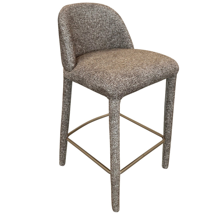 Kiara 26'' Counter Stool Brown Set of 2