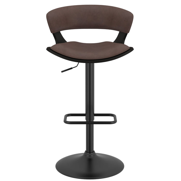 Rover Air Lift Stool Brown