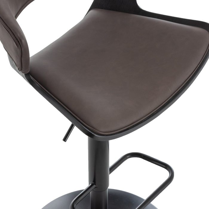 Rover Air Lift Stool Brown