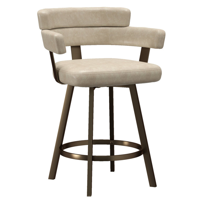 Oberon 26" Counter Stool Ivory Set of 2