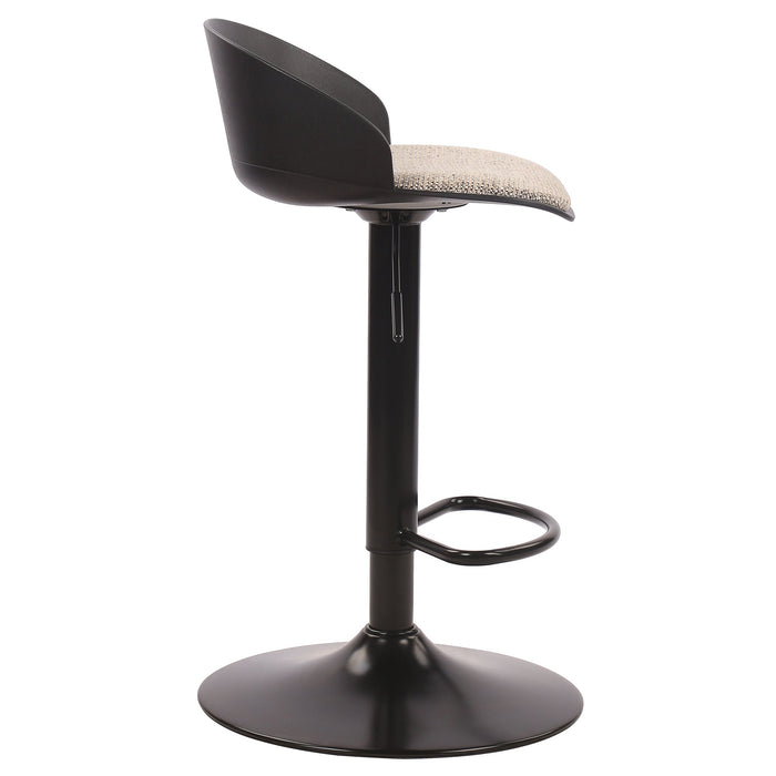 Mabel Air Lift Stool Black Set of 2