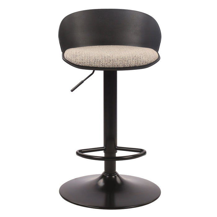 Mabel Air Lift Stool Black Set of 2