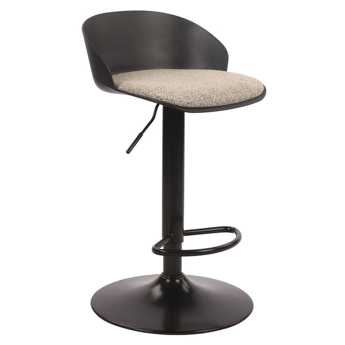 Mabel Air Lift Stool Black Set of 2