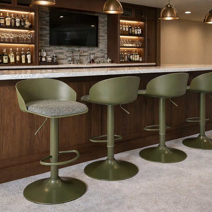Mabel Air Lift Stool Green