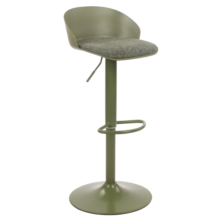 Mabel Air Lift Stool Green