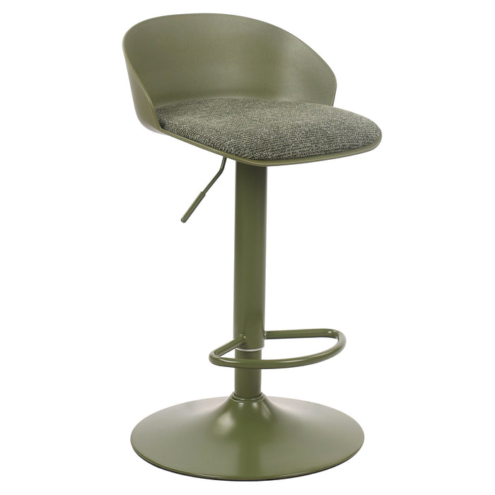 Mabel Air Lift Stool Green
