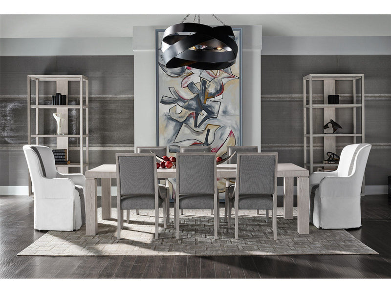 Modern Dining Chair Pearl Silver