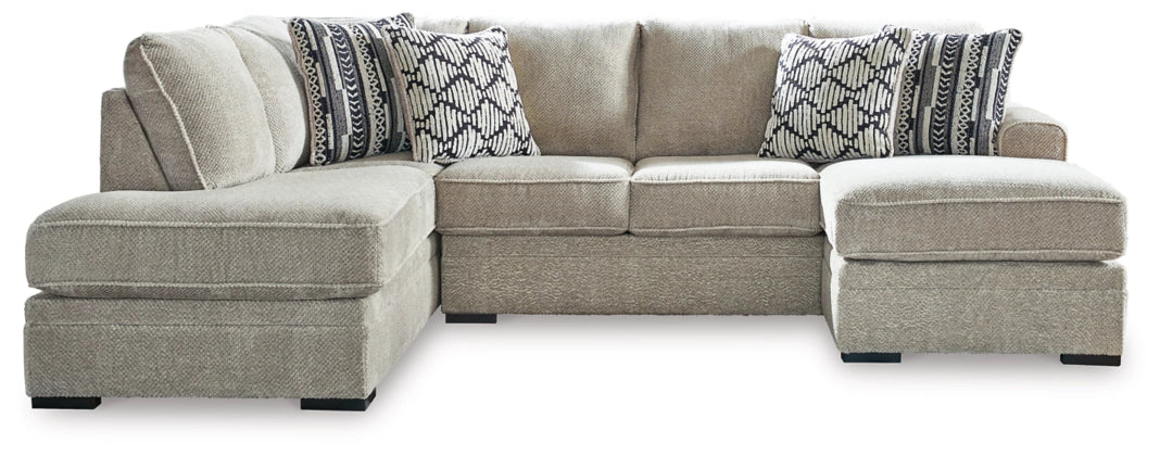 Calnita 2-Piece Sectional with Chaise