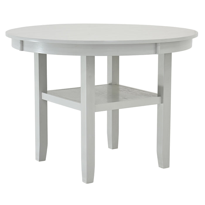 Samuel 5pc Dining Set Whitewash