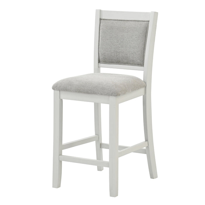 Samuel 5pc Pub Set Whitewash