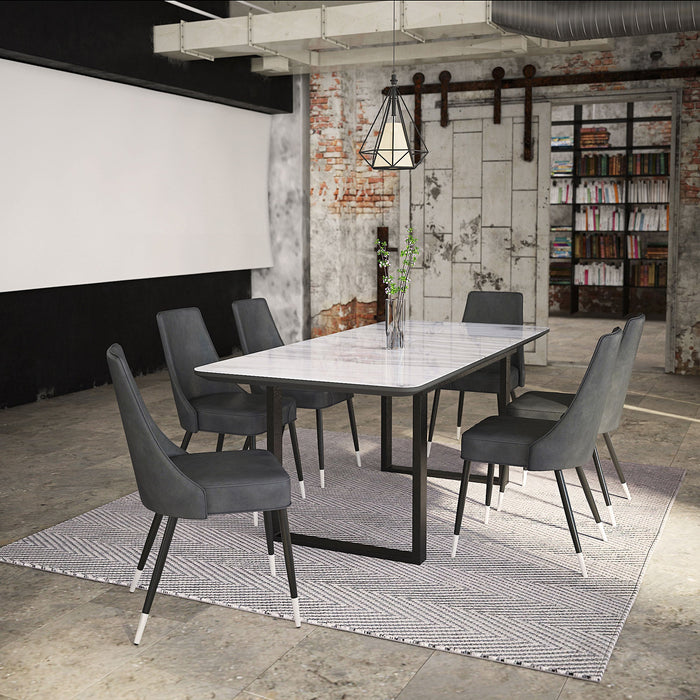 Gavin Silvano Gy 7pc Dining Set