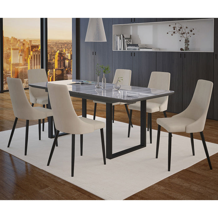 Gavin Venice Beg 7pc Dining Set