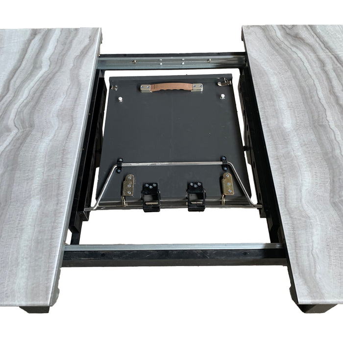 Gavin Devo Bk 7pc Dining Set