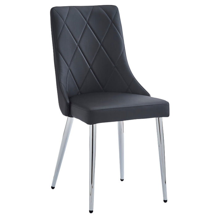 Gavin Devo Bk 7pc Dining Set