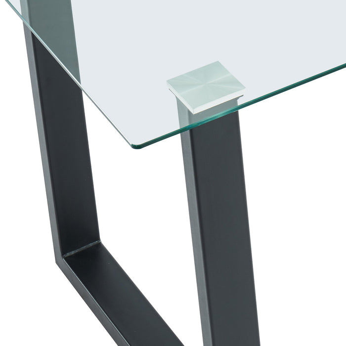 Franco Bk Silvano Gy 5pc Dining Set