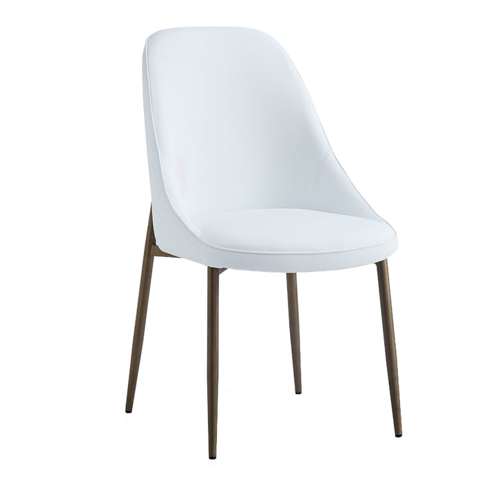 Stark Gl_Cleo Wt 7pc Dining Set