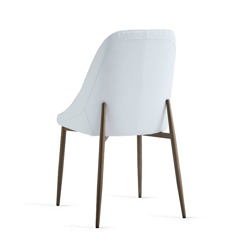 Stark Gl_Cleo Wt 7pc Dining Set