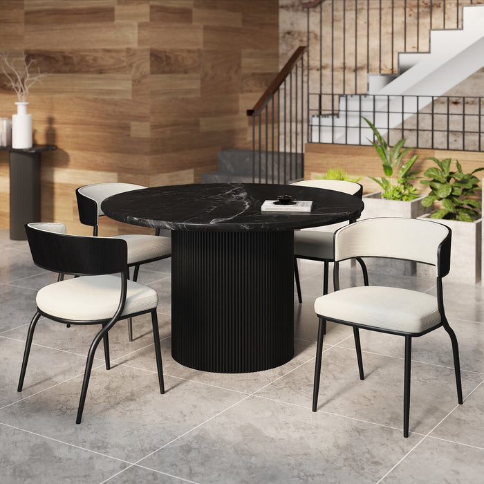Jilsa Blk_Kazan Iv 5pc Dining Set