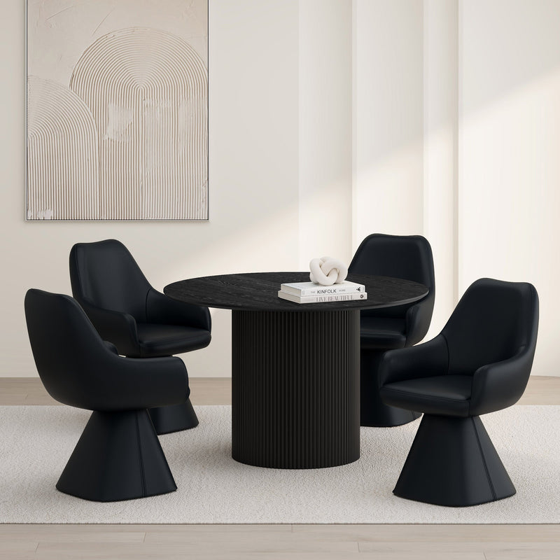 Tovas Rnd Bk_Caprese Bk 5pc Dining Set