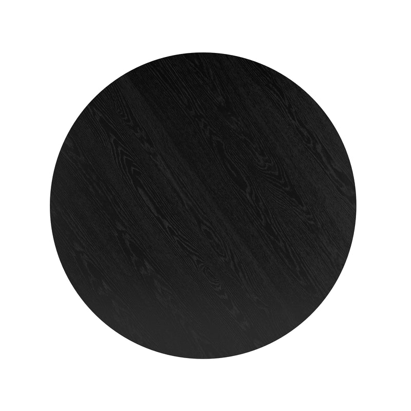 Tovas Rnd Blk Orias Wal 5pc Dining Set