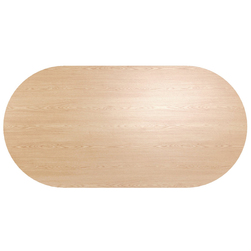 Tovas Ov Nat Orias Lt Oak 7pc Dining Set