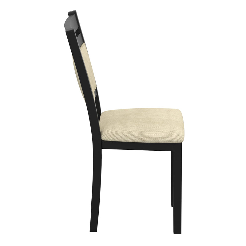 Conrad 3pc Dining Set Black