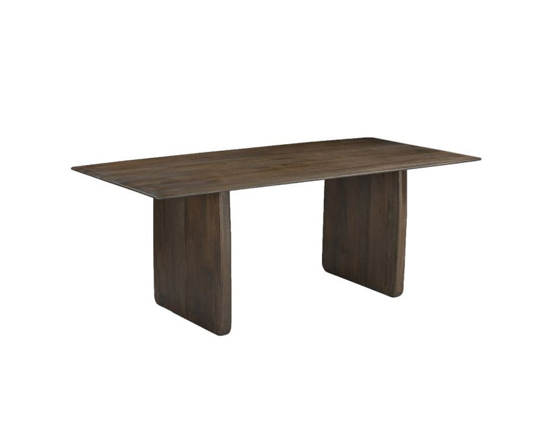 Bazul and Nicco 7pc Dining Set - Mocha Table and Mocha Chairs
