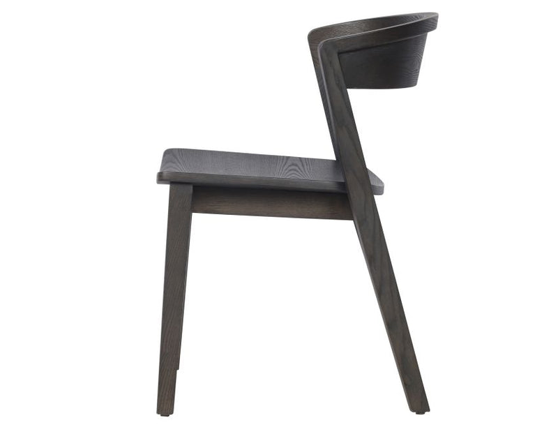 Bazul and Nicco 7pc Dining Set - Mocha Table and Mocha Chairs