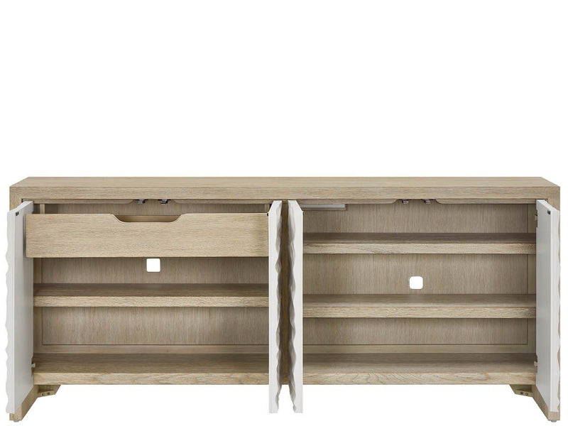 Oasis - Credenza - Beige / Light Brown