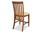 Langley - Slat Back Counter Height Chair (Set of 2) - Tawny Brown