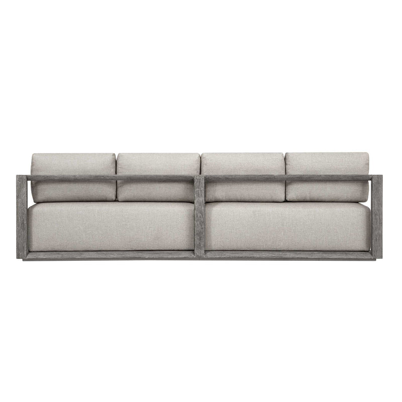 Remsen - Outdoor Large Sofa - Weathered Gray / Dove
