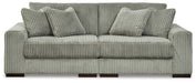 Lindyn 2-Piece Sectional Sofa - Fog - Furniture Depot