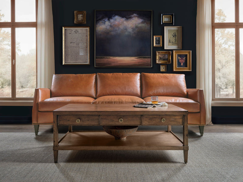 Cashiers - Rectangle Cocktail Table - Chestnut