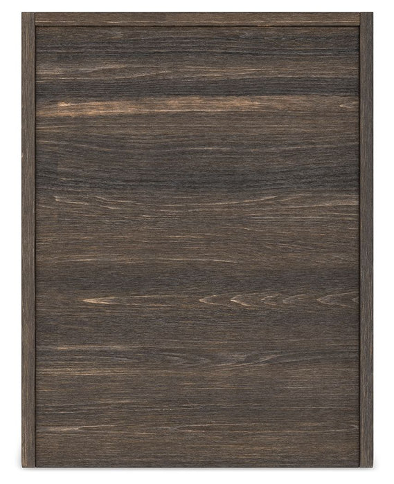 Zendex Dark Brown File Cabinet