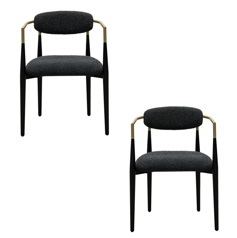 Jenson - Black Dining Chair (Set of 2) - Black