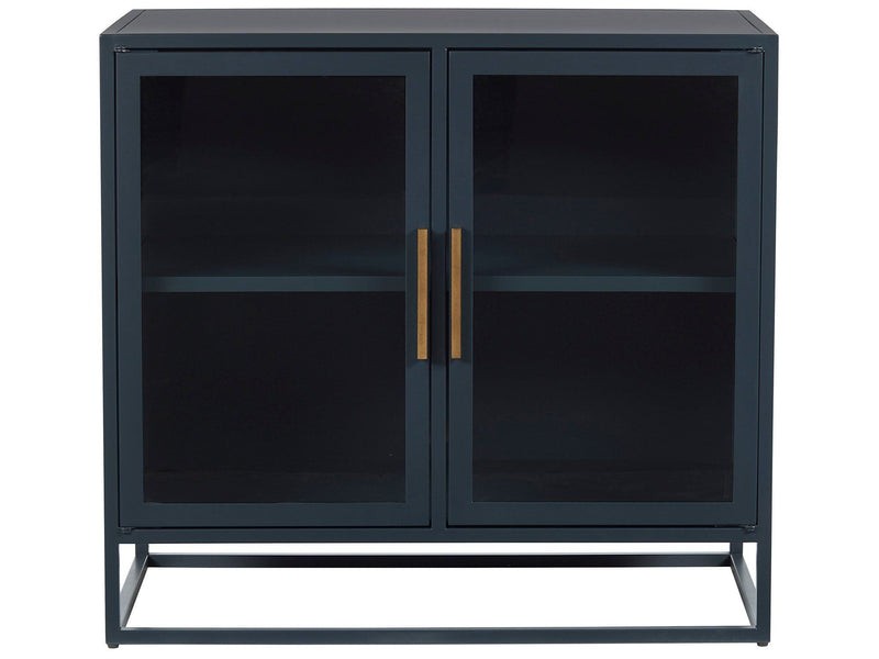 Getaway Santorini Short Metal Kitchen Cabinet Black