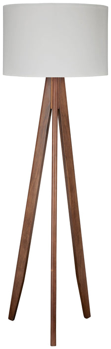 Dallson Wood Floor Lamp - Brown