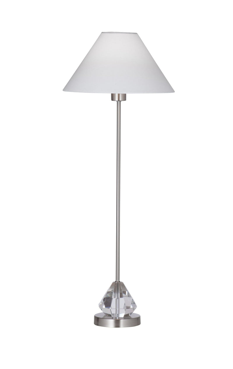 Milford - Table Lamp - Brushed Steel