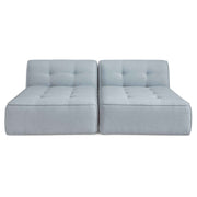 Sunseeker - 2 Piece Outdoor Sun Lounger - Light Blue